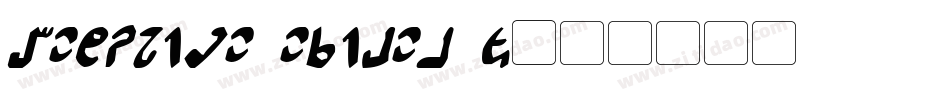 Semphari Italic 3字体转换